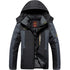 DAMEN SKIJACKE MIT KAPUZE UND MEHREREN TASCHEN